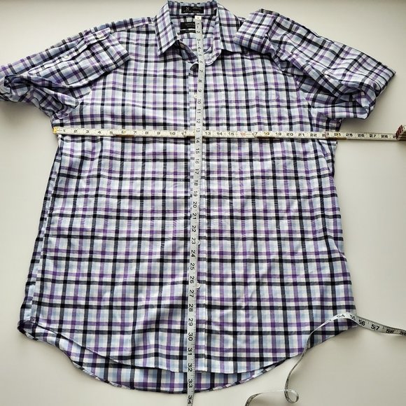 Nordstrom Button-Down Traditional Fit Size 16.5 35 - Picture 6 of 6